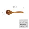 Long Handle Wooden Soup and Porridge Spoon: Large Kitchenware for Serving and Hot Pot
