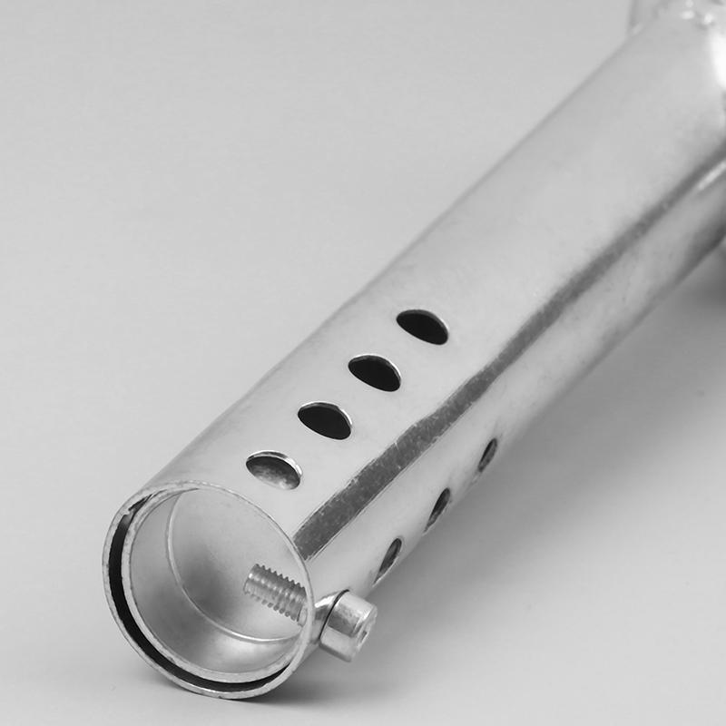 Motorcycle Modified Triangular Round Mouth Back Pressure Core Tuning Tube Sound Regulator Dual-Purpose Tube Muffler