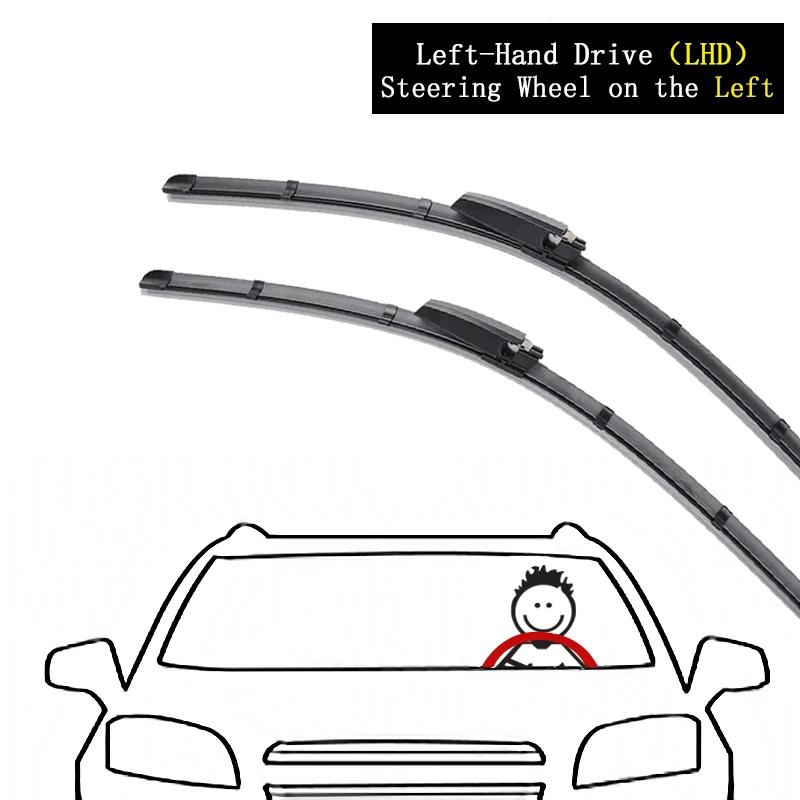 Car Front Wiper Blades For Mercedes Benz CLK Body Kit C209 A209 2001 2002-2009 Durable Slient Windshield Windscreen Accessories