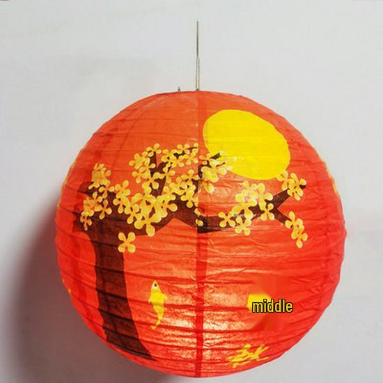 Traditional Festival Paper Lanterns: New Year, Mid-Autumn, Spring Celebrations - DIY Hanging Ornaments in Japanese & Chinese Styles