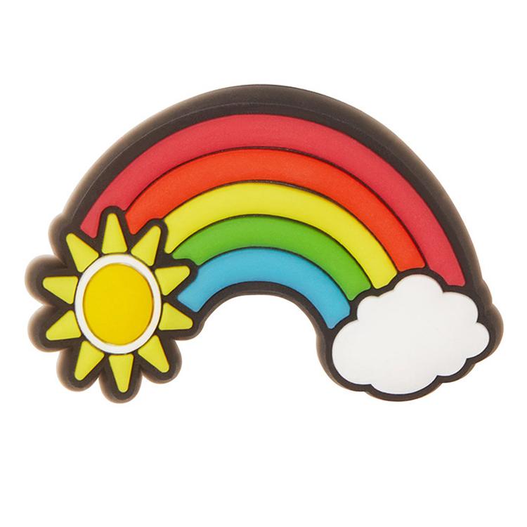 

Crocs Pattern Shape PVC Shoe Accessories Unisex Couple Multicolor