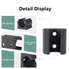 2set RV Awning Crank Handle Bracket Hook Sunshade Pole Holder Clip Storage Mount ABS Lightweight Durable Camper Caravan Trailer
