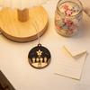 2D Wooden Hanging Ornaments, Perfect As Gifts For Friends And Family.