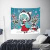 Cutecore Hatsune Miku Tapestry Room decoration Home Decoration Tapestry Decor Accessories Cute Room Decor