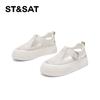 Saturday Women's Breathable Platform Casual Sneakers