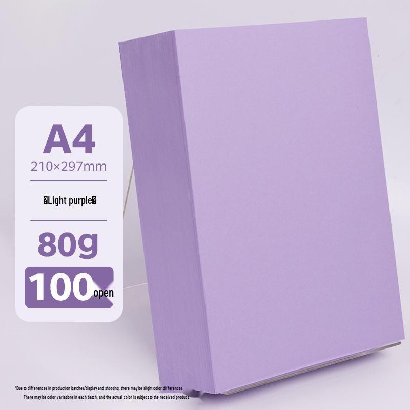 A4 Assorted Color Thickened Origami Paper 80g/120g/150g - Pink, Red, Blue