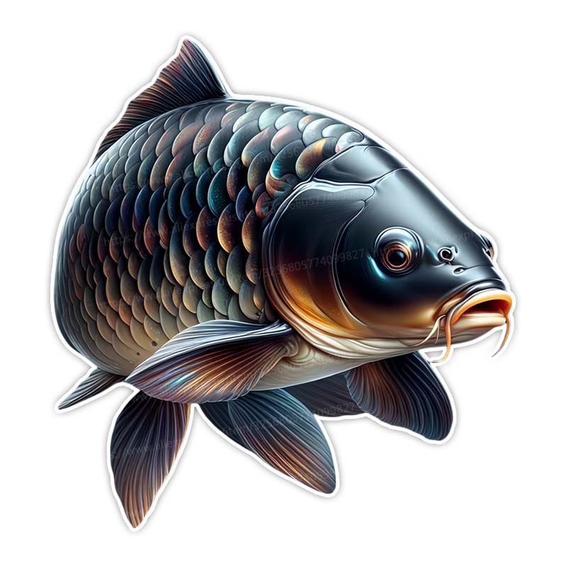 Kreativer Fisch Autoaufkleber Outdoor Sport Angeln Automobile & Motorräder Wasserdicht Kajak Boot Vinyl Aufkleber Sticker SH606
