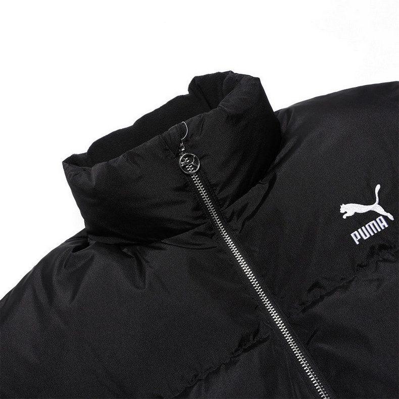 PUMA Down Jackets Women's Black Stand Collar Other 623601-01