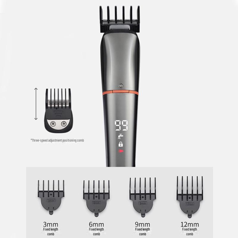 Herren 6-in-1 Elektrisches Pflegeset: Haarschneider, Glatzen-Trimmer und mehr