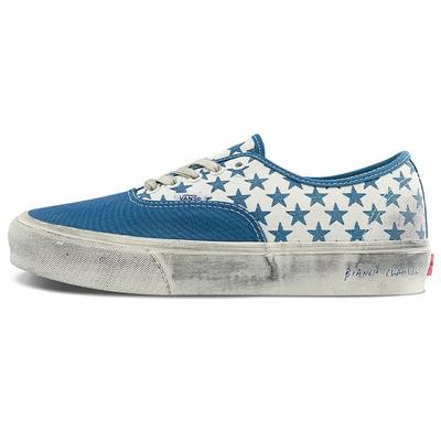 Bianca Chandôn X Authentic VLT LX Stressed Navy Unisex Sneakers Blue White VN0A4CS4NUT