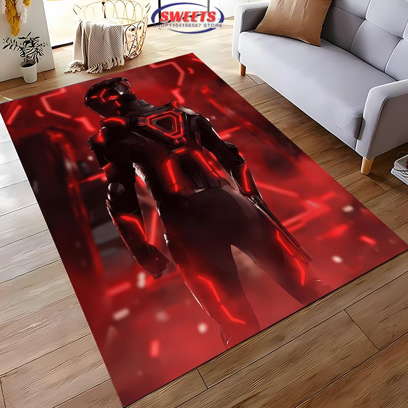 17 Styles TR0N: ARES Printed Carpet Living Room Bedroom Sofa Large Area Decorative Mat Kids Play Non-slip All Seasons Rugs Gift