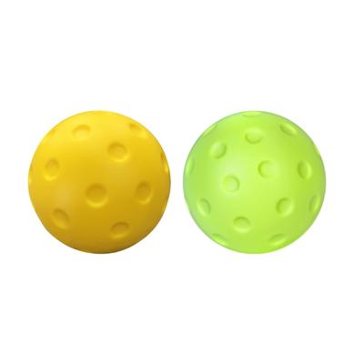 Quiet Foam Pickleballs Practice Balls PU Foam Pickleballs Balls Noise Reducing Soft Pickleballs for Indoor & Outdoor
