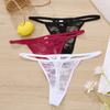 Sexy G-string Lace Thongs Women Panties Low Waist Transparent Underwear Female Underpants Intimates Lingerie Tanga Mujer M-XL