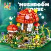First-Class Forest Mushroom First-Class Cottage High-Standard Construction-Set High-Standard Assembly-Bricks Collection Kit High-Standard Creative