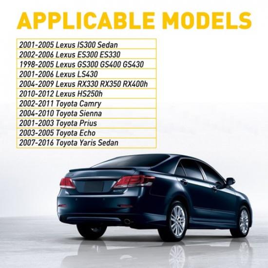 2X License For Plate LED Light Toyota Camry 2002-2011 2004-2010 Toyota Sienna