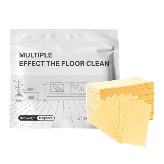 100Pcs Floor Cleaning Tablets, Fragrance Retention Floor Cleaner, Multi-Surface Cleaner for Ceramic Tiles Wood Marble Floors