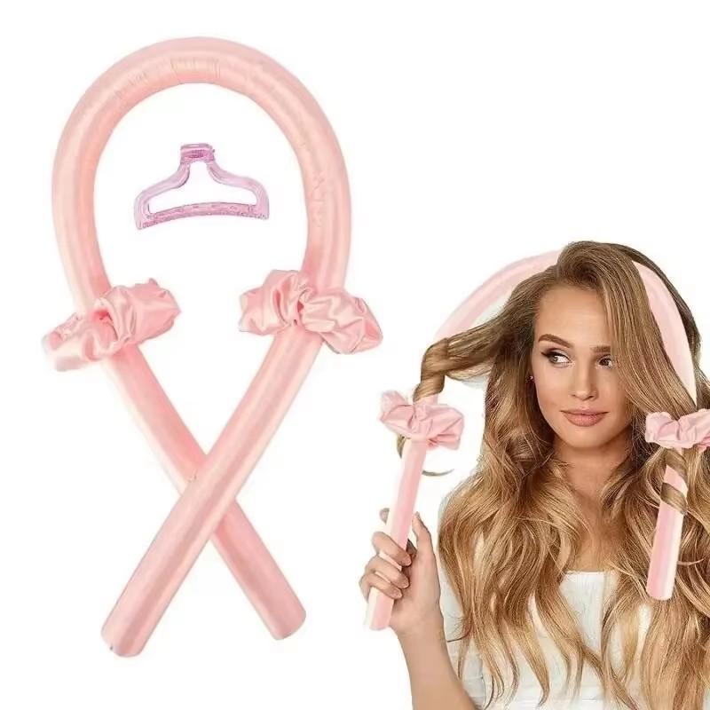 Diy Sponge Curl Stick Hair Ring Hairpin Set Hairdressing Tool Sleep At Night Hair Setting Hair Curler No Need Heat Hair Curler
