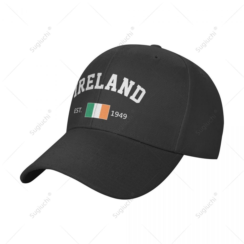 Unisex Baseball Cap Ireland EST Independence Day Wild Sun Shade Peaked Adjustable Outdoor Caps for Unisex Women