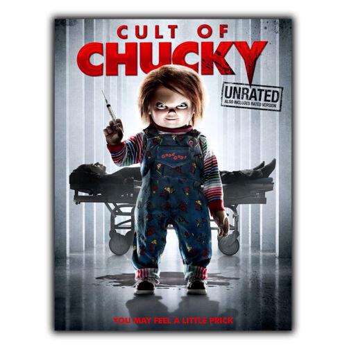 CHILDS PLAY Cult of Chucky SIGN METAL WALL PLAQUE Film Movie Advert posterAluminum 20x30cm(7.8x11.8inch)