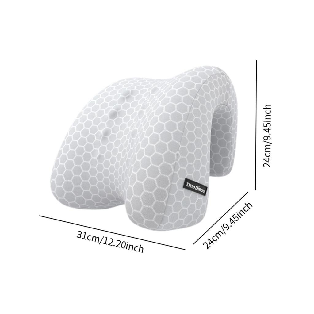 Headrest Pillow for Chair Removable Cover Washable Versatile Breathable Comfortable Neck Rest Pillow for Travel Office Home