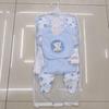 8-teiliges Pyjama-Set für Neugeborene: Bodys mit kurzen und langen Ärmeln für Frühling/Sommer