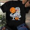 Halloween T Shirt For Boys Men Dinosaur Rex Mummy Pumpkin Long Or Short Sleeves Vintage Washed Unisex Designer Clothes