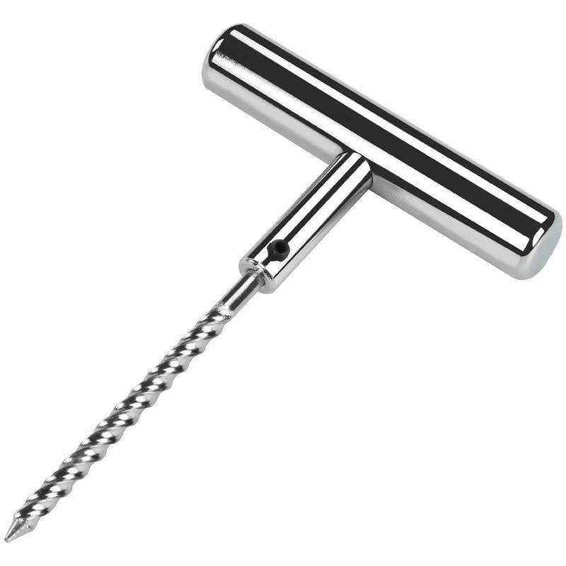 Emergency Tire Repair Kit: Vacuum Patches & Rubber Strips for Cars, Motorcycles, & EVs