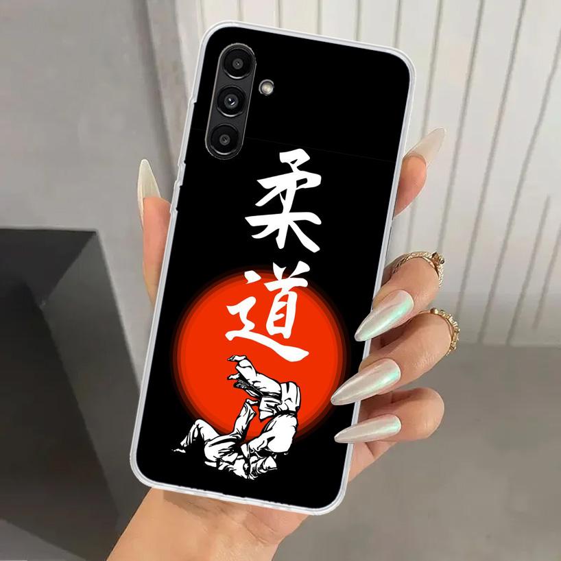 Custodia per Telefono Judo jiu jitsu BJJ Brasiliano per Samsung Galaxy A16 A26 A36 A56 A15 A25 A35 A55 A14 A24 A34 A54 A13 A23 A33 A53 A05S