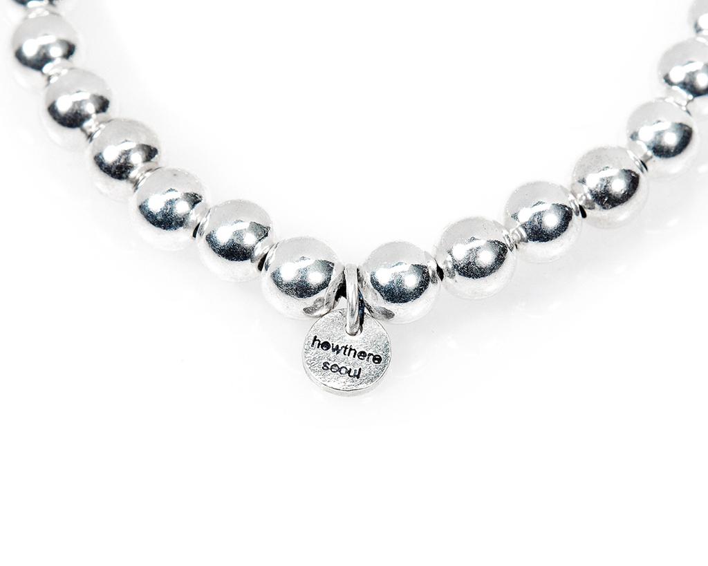 Howthere Silver Bracelet Ring My Bell - Silver Ball