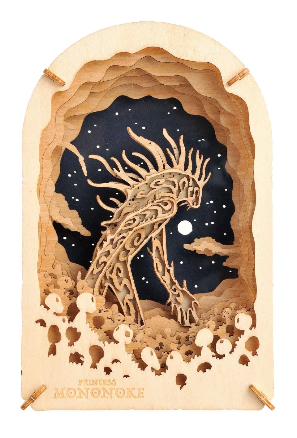 

Бумажный театр - Деревянный стиль - Принцесса Мононоке PT-WL03X Дидарабочи