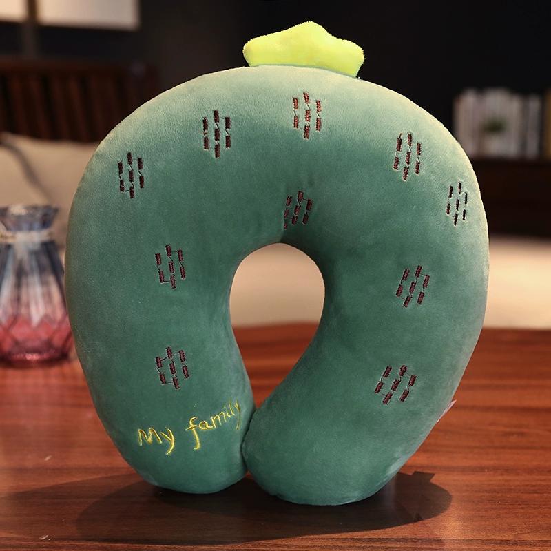Cute Cartoon U-shaped Pillow Neck Protection Headrest Office Nap Pillows Portable Sleeping Pillow for Airplane Travel Multiple Options To Choose From