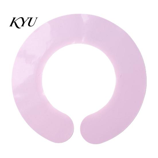 Reusable Hairdressing Cape Silicone Hair Cutting Collar, Waterproof Haircut Neck Wrap Guard, Dyeing Pad for Barber Shop Guard