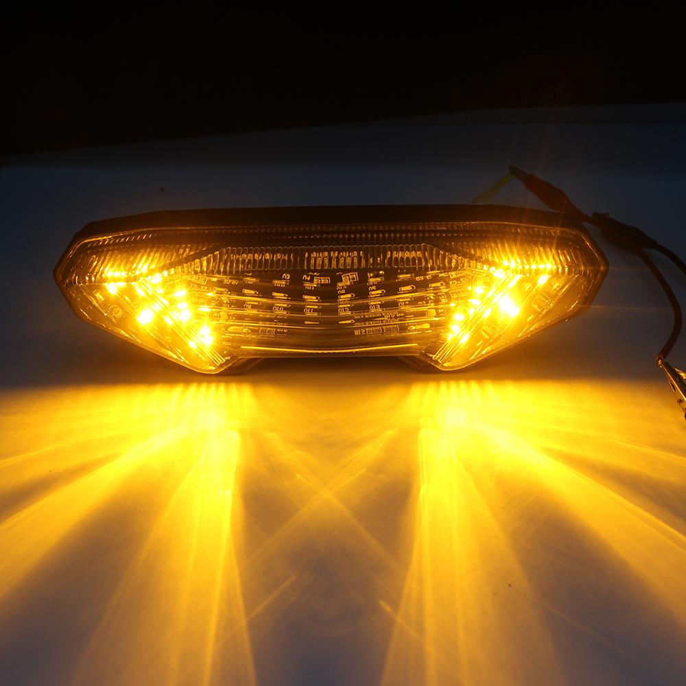 Led Tail Brake Turn Signals Light For YAMAHA FZ09 MT09 FJ09 FZ10 MT10 Smoke Lens