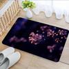 1pc Ins Flower Bathroom Absorbent Mats Anti-Slip Mats Home Decor Supplies Carpets Home Kitchen Floor Mats