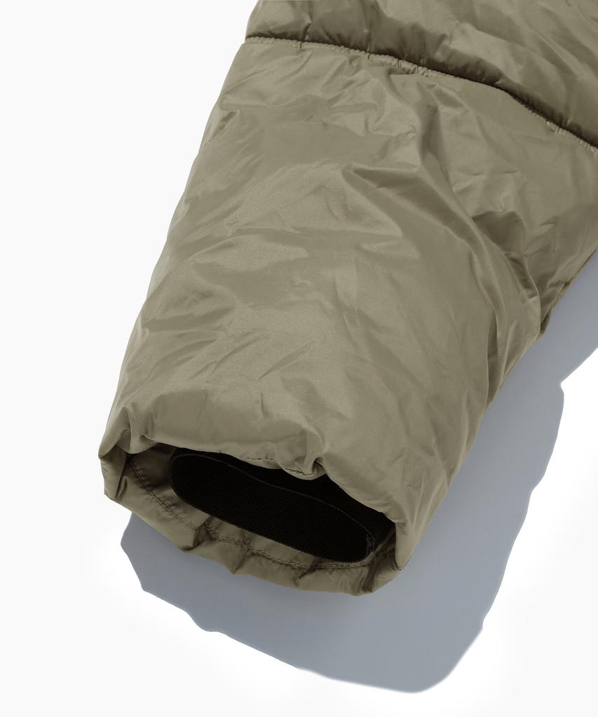 Suade Hooded Puffer Jacket [Khaki]