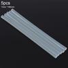 5pcs/lot 7mmx190mm Transparent Hot-melt Gun Glue Sticks Gun Adhesive DIY Tools for Hot-melt Glue Gun Repair Alloy Accessories