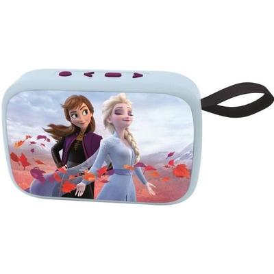 La Reine Des Neiges Enceinte Bluetooth Portable - Lexibook - Sans Fil - USB-C - Carte SD/TF - Batterie Rechargeable