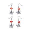 Gothic Style Spiders Earrings Trendy Pumpkin Dangle Ear Ornaments Halloween Theme Ear Jewelry Fashionable Ear Pendants