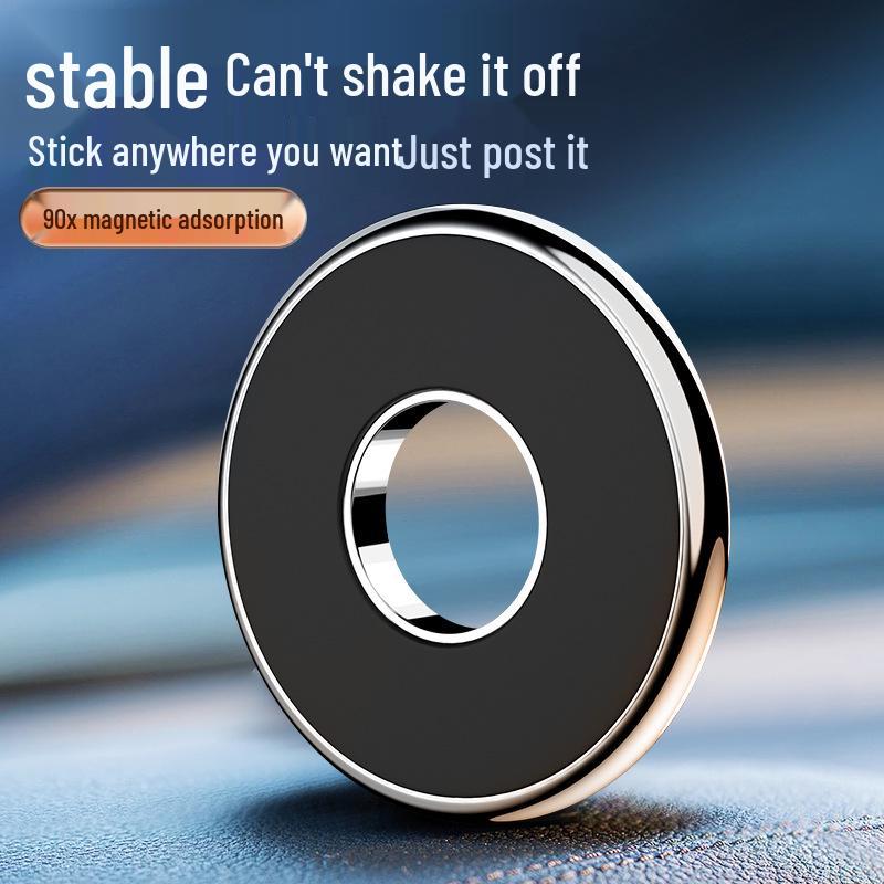Suport magnetic pentru telefon auto: Suport metalic multifuncțional, cu adeziv puternic