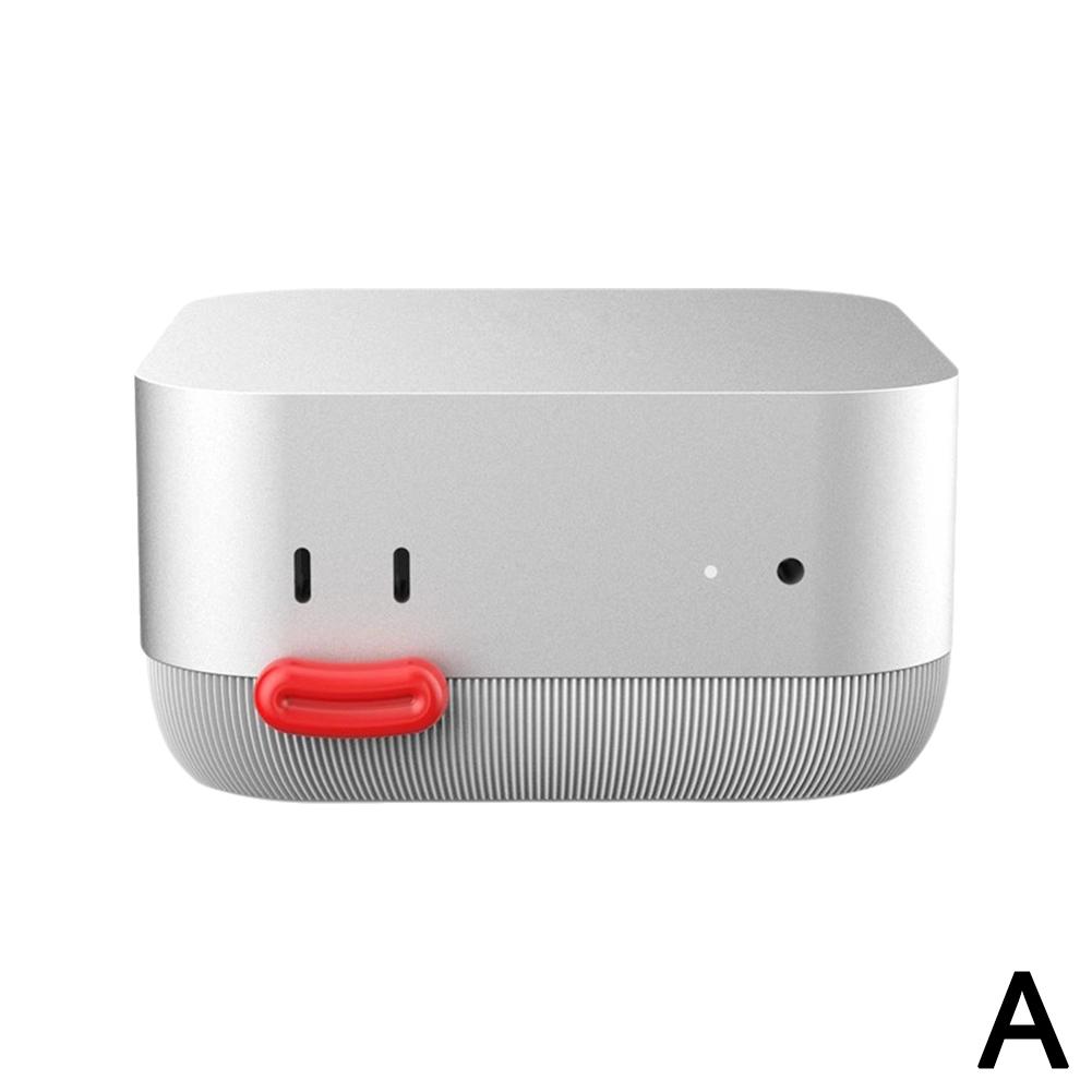 3D Printed Stand for Mac Mini M4 with Emoji Power Button Creative Cooling Base Enhanced Airflow Design Cute Expression Keycap