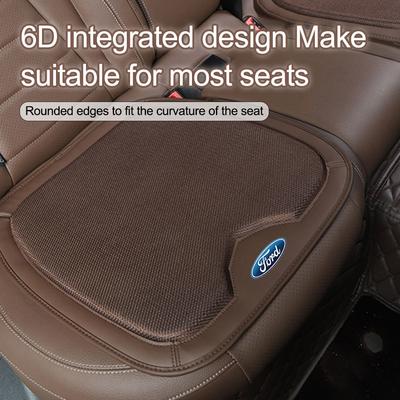 Car Seat Cushion Seasons Breathable Front Chair Seat Non-Slip Pad Cover For Mondeo Fiesta STRACING Ranger Mustang Kuga CMax