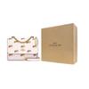 Coach Klare 21 Strawberry Print Chain Shoulder Strap Leather Accordion Bag Women Shoulder Bag CB599-IMCAH