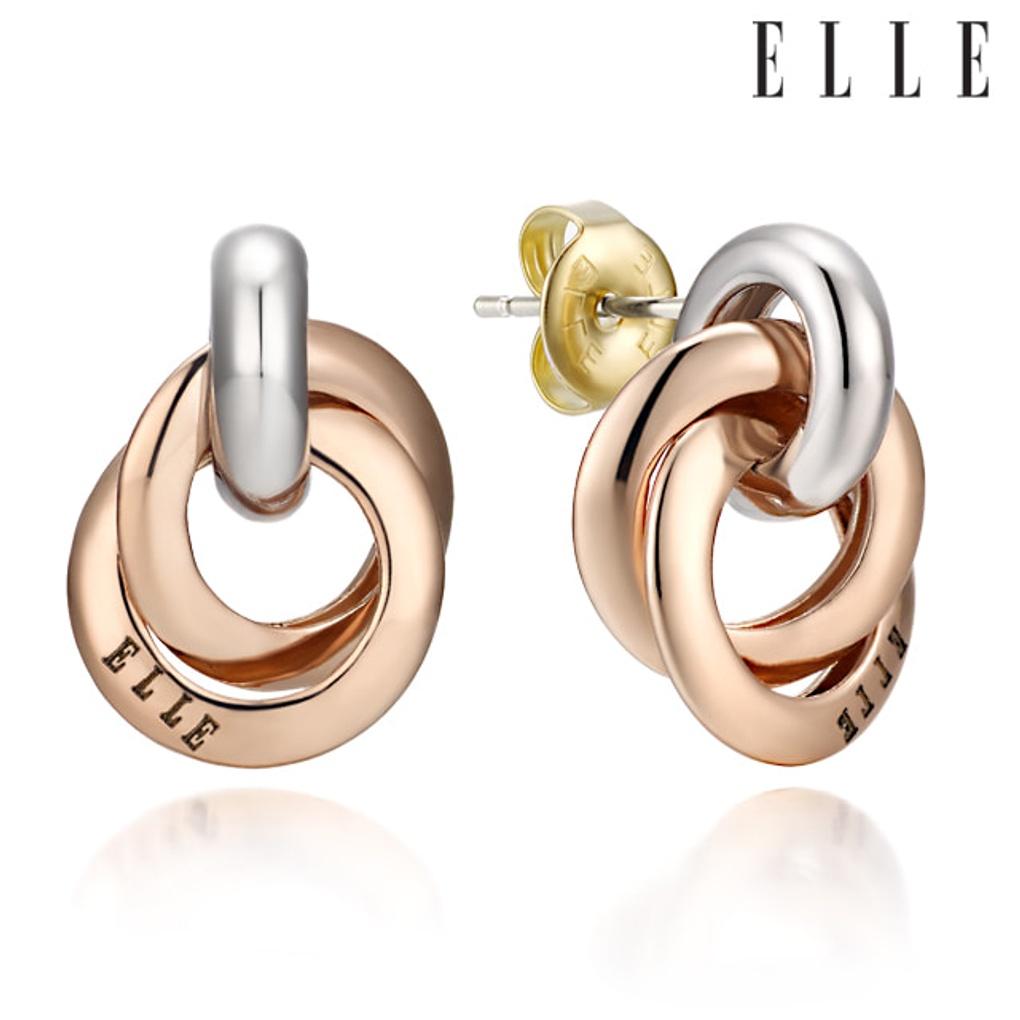 14K Straw Simple Earrings (Gold Pin) ELGPEE351