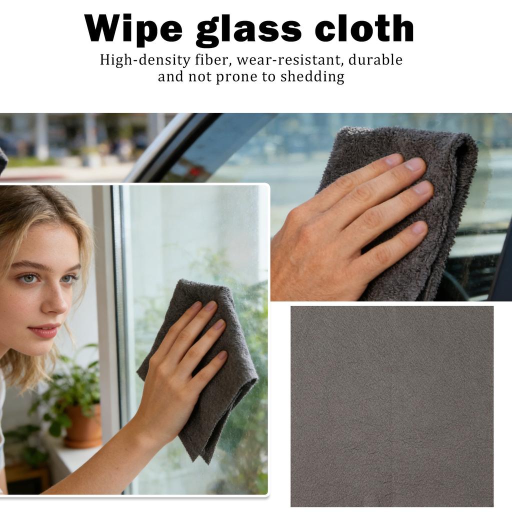 Multi-Purpose Absorbent Cleaning Cloths, Reusable Lint-Free Towels For Kitchen, Car, Home & Commercial Use, Streak-Free Performance, Machine-Washable