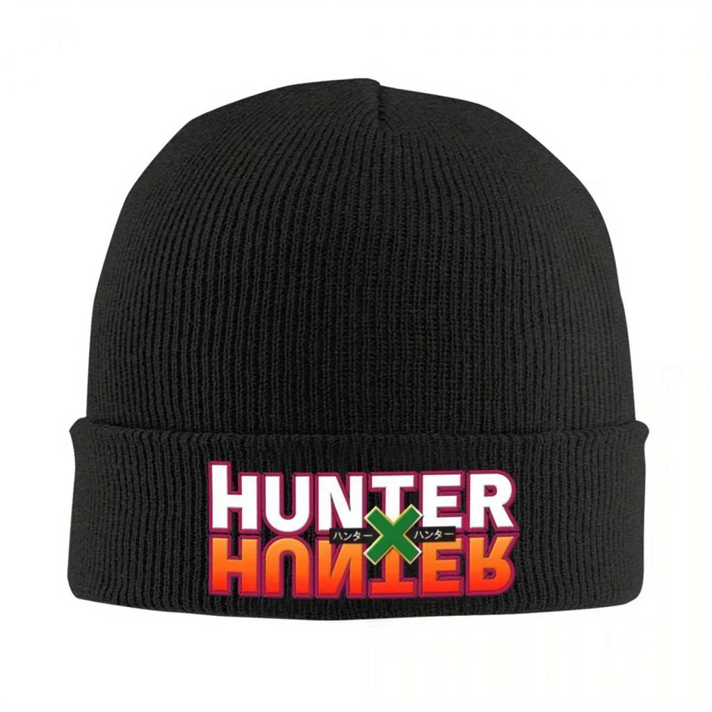 2026 New Hunter X Hunter Logo Merchandise Hats Autumn Winter Beanies Warm Cap Men Women Acrylic Bonnet