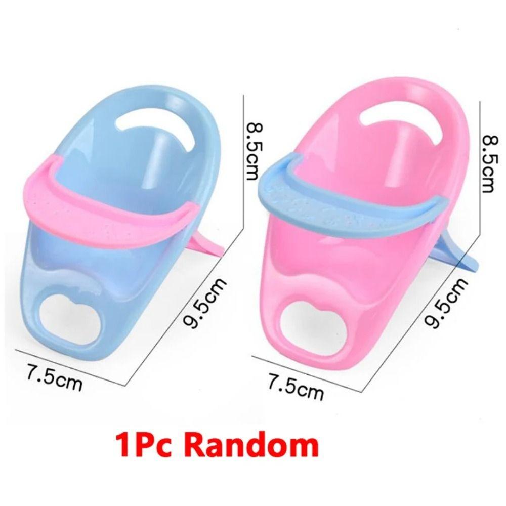 

Dolls Dining Chair Plastic Hamsters Chair Miniature Fashion Pet Mini Feeding Chair Cute Small Pet Dining Chair Photo Props