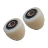 2Pcs Forklift Casters with Bearings Wheel 80mmx70mm Professional Forklift Wheel