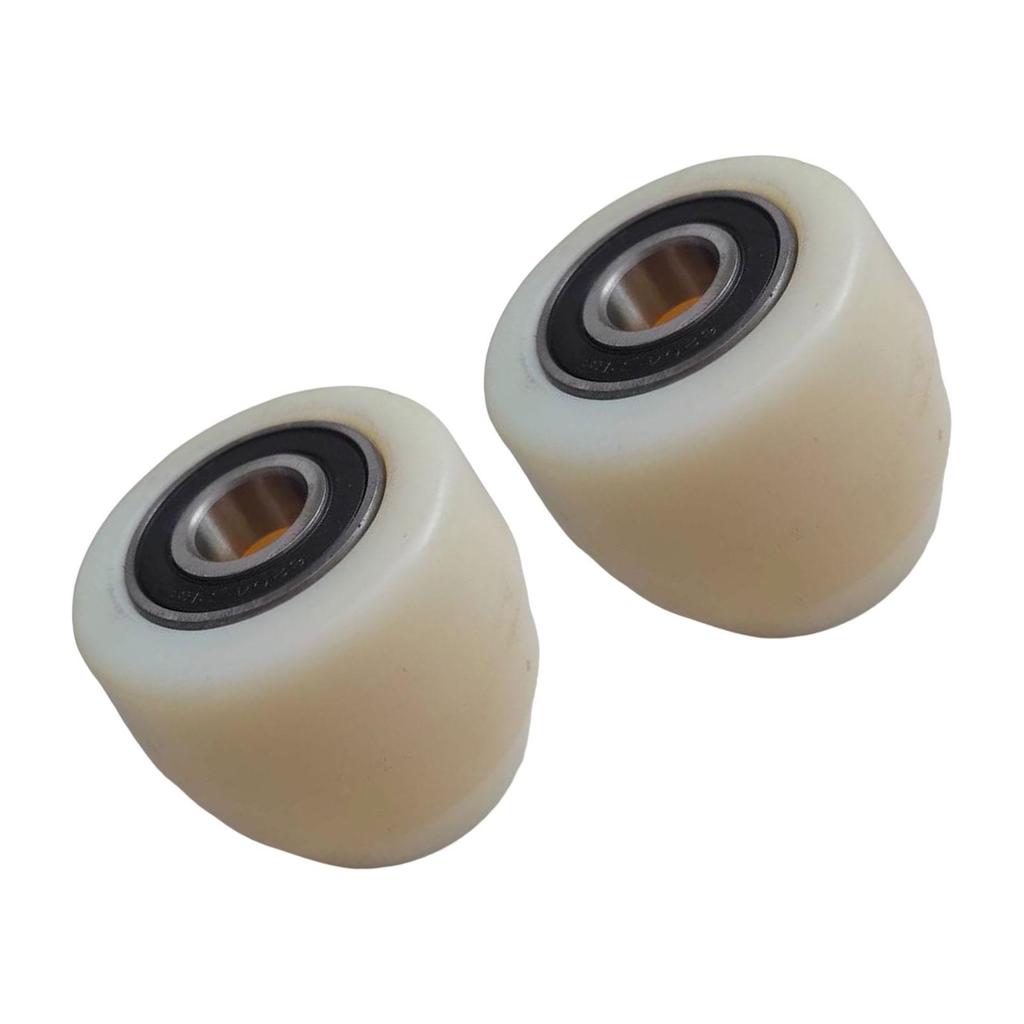 2Pcs Forklift Casters with Bearings Wheel 80mmx70mm Professional Forklift Wheel