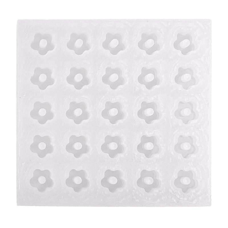 Shiny Glossy Geometry Bear Flowers Silicone Epoxy Resin Mold DIY Keychain Pendant Jewelry for Bag Decorations Craft