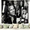Leonardo DiCaprio Wall Tapestry Aesthetic Wall Hanging Printed Fabric Blanket Decorative Tapestries for Bedroom Living Room Home Decor